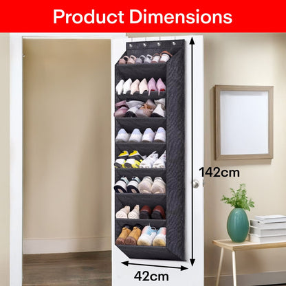Prime Pick 8Layer Back Door Shoe Hanging Organizer