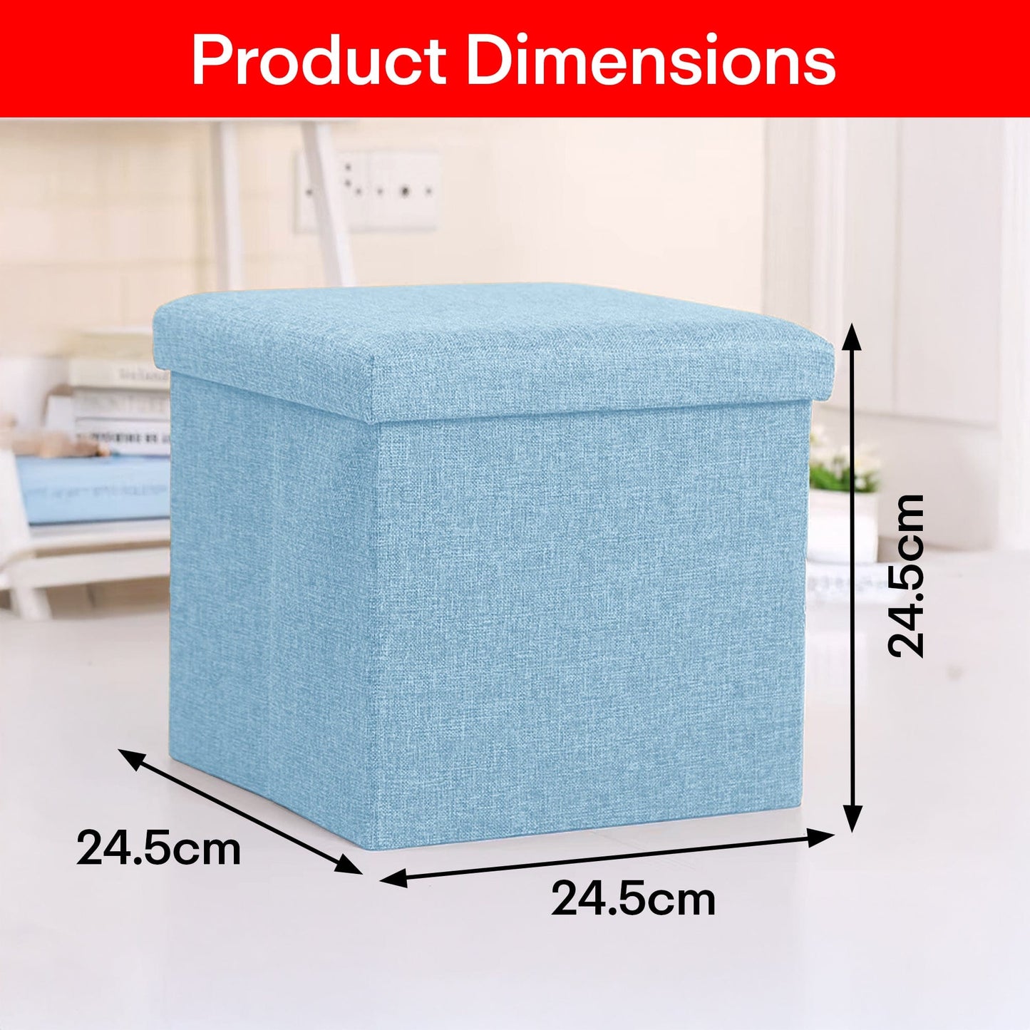 Prime Pick Hessian Storage Stool