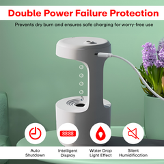 Prime Pick Water Droplet Humidifier (Whispering Water)