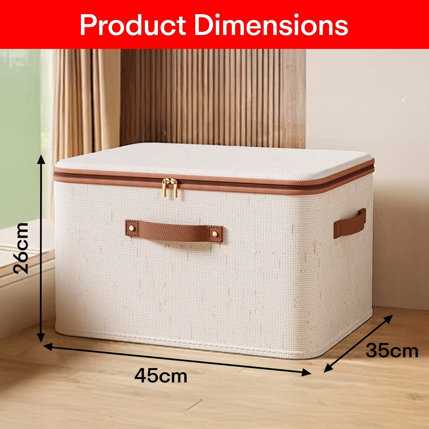 Prime Pick Storage Box & Cloth Organizer