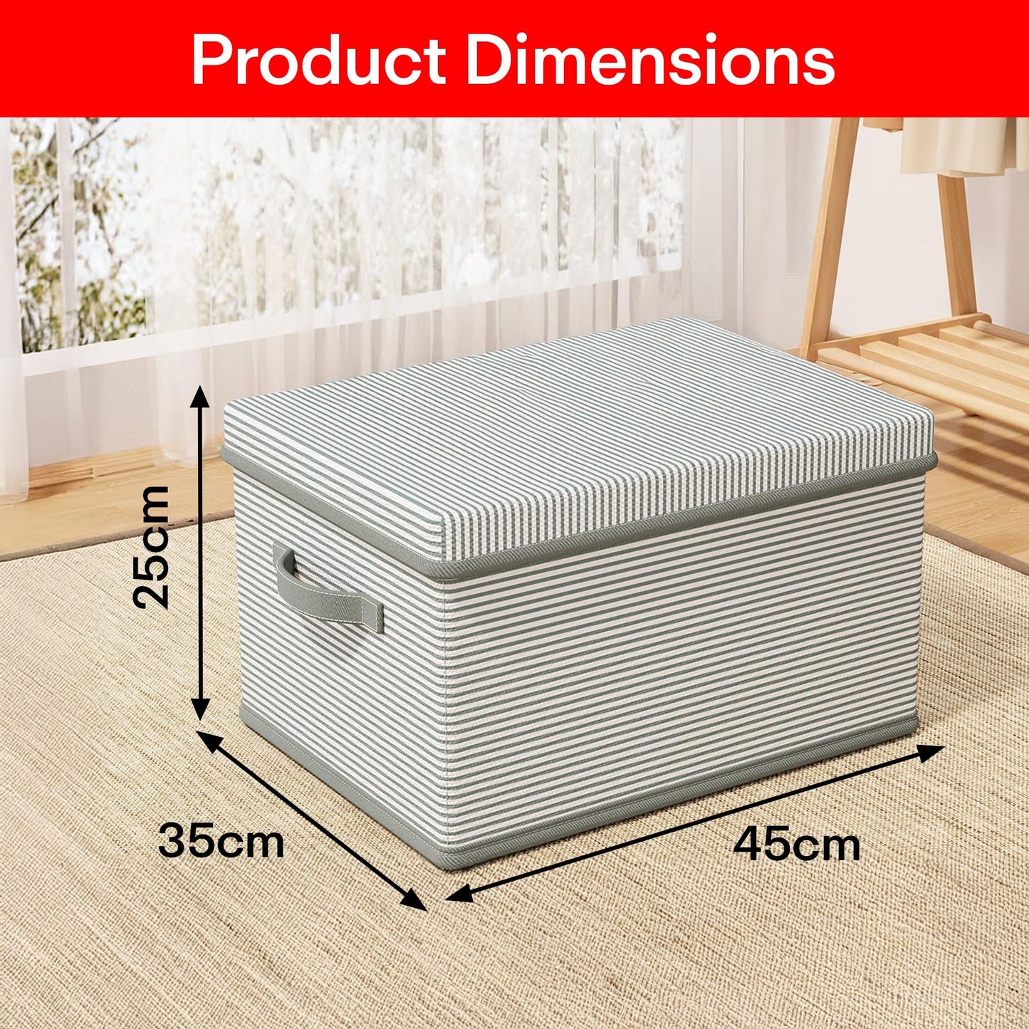 PRIME PICK Storage Box & Cloth Organizer