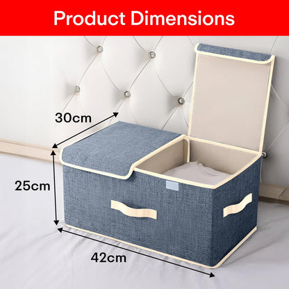 Prime Pick Double‐Lid Storage Box