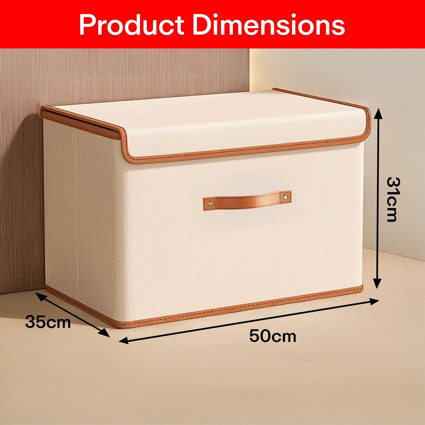 Prime Pick Storage Box & Cloth Organizer