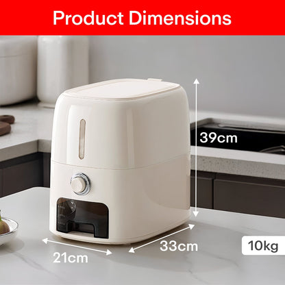 Prime Pick Rice Storage Container – 10kg Oval