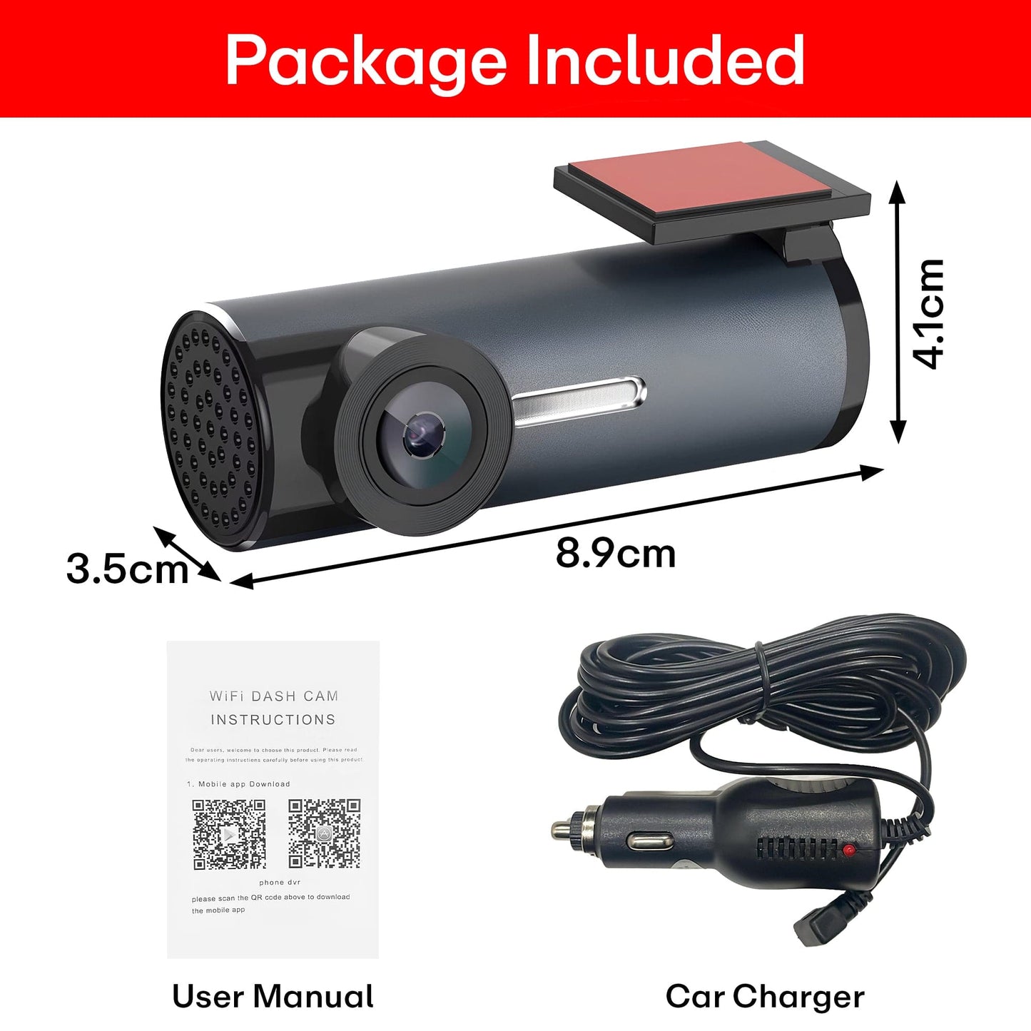 Wizry Smart Dashcam Pro X
