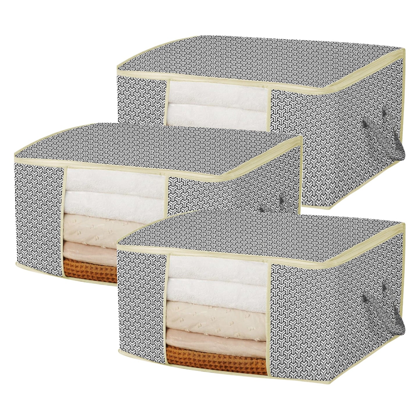 Prime Pick Lock Pattern Cloth Orgainzer Large