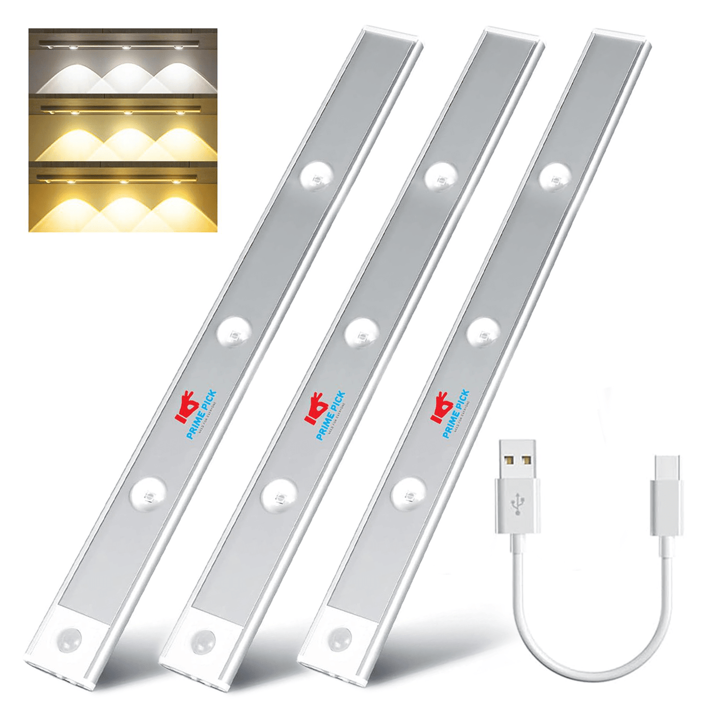 Prime Pick Acrylonitrile Butadiene Styrene Cabinet Light