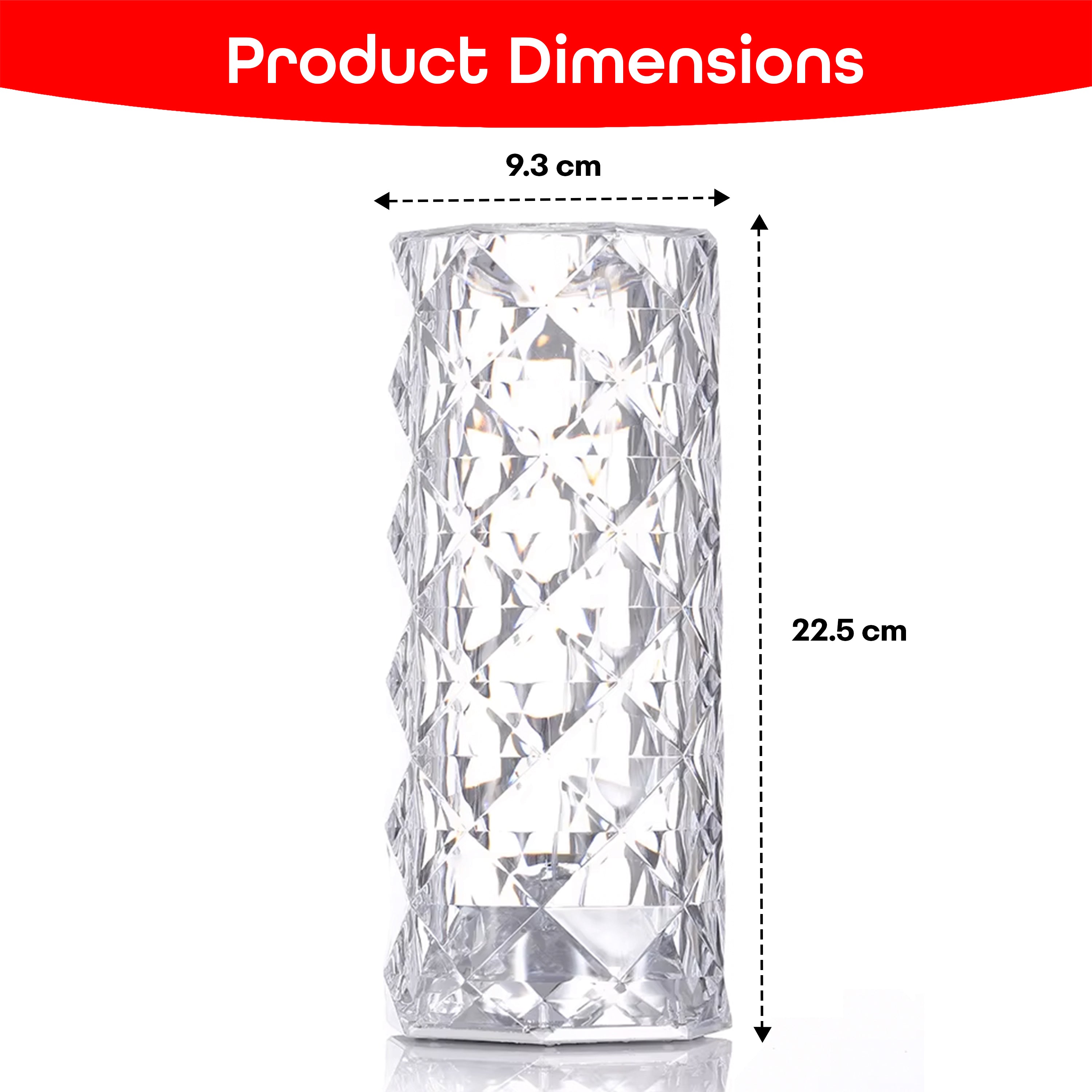 Prime Pick Crystal Lamp