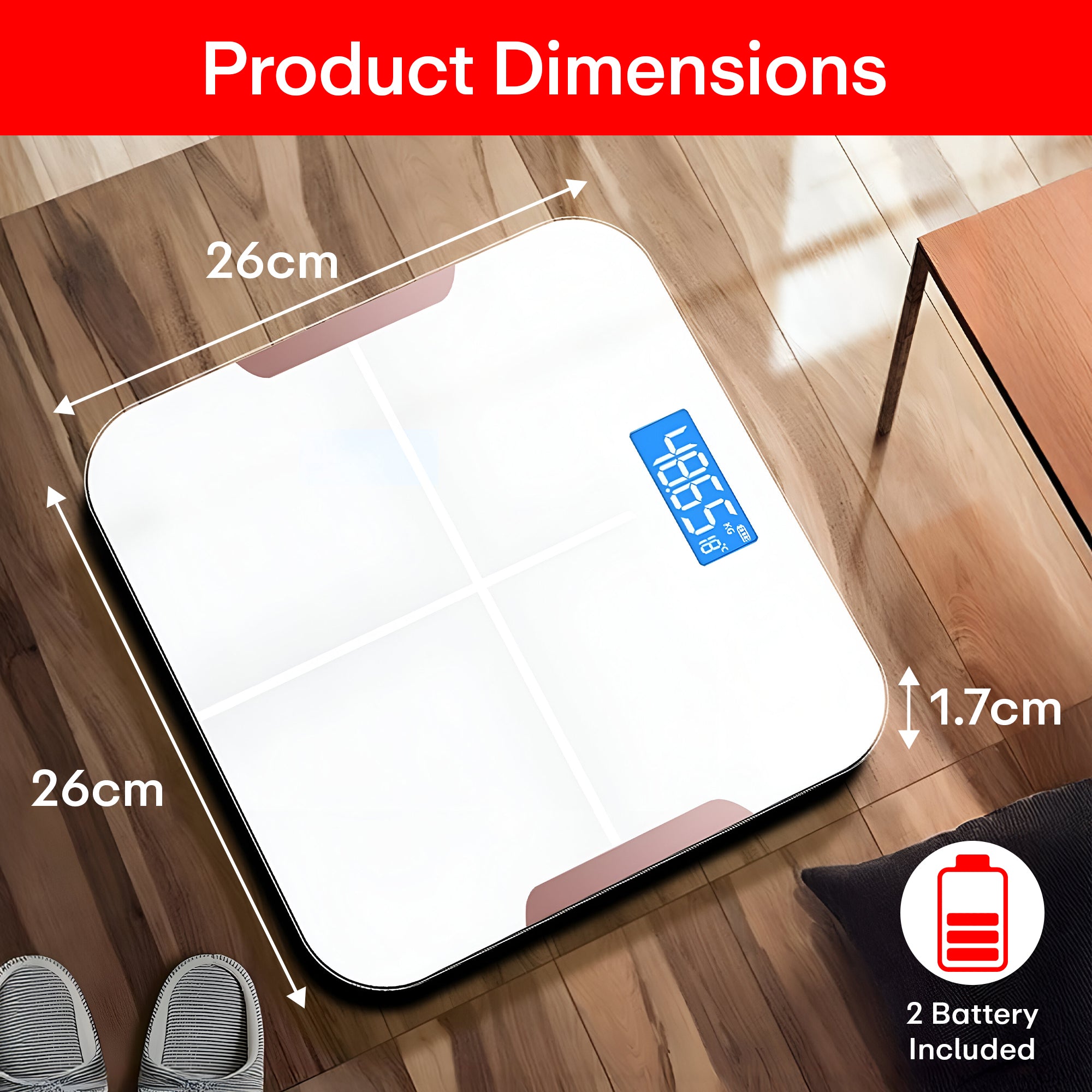 Prime Pick Smart Weighing Machine (8029)