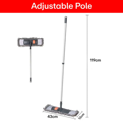 Prime Pick Flat Plastic Cotton Wet and Dry Floor Mop