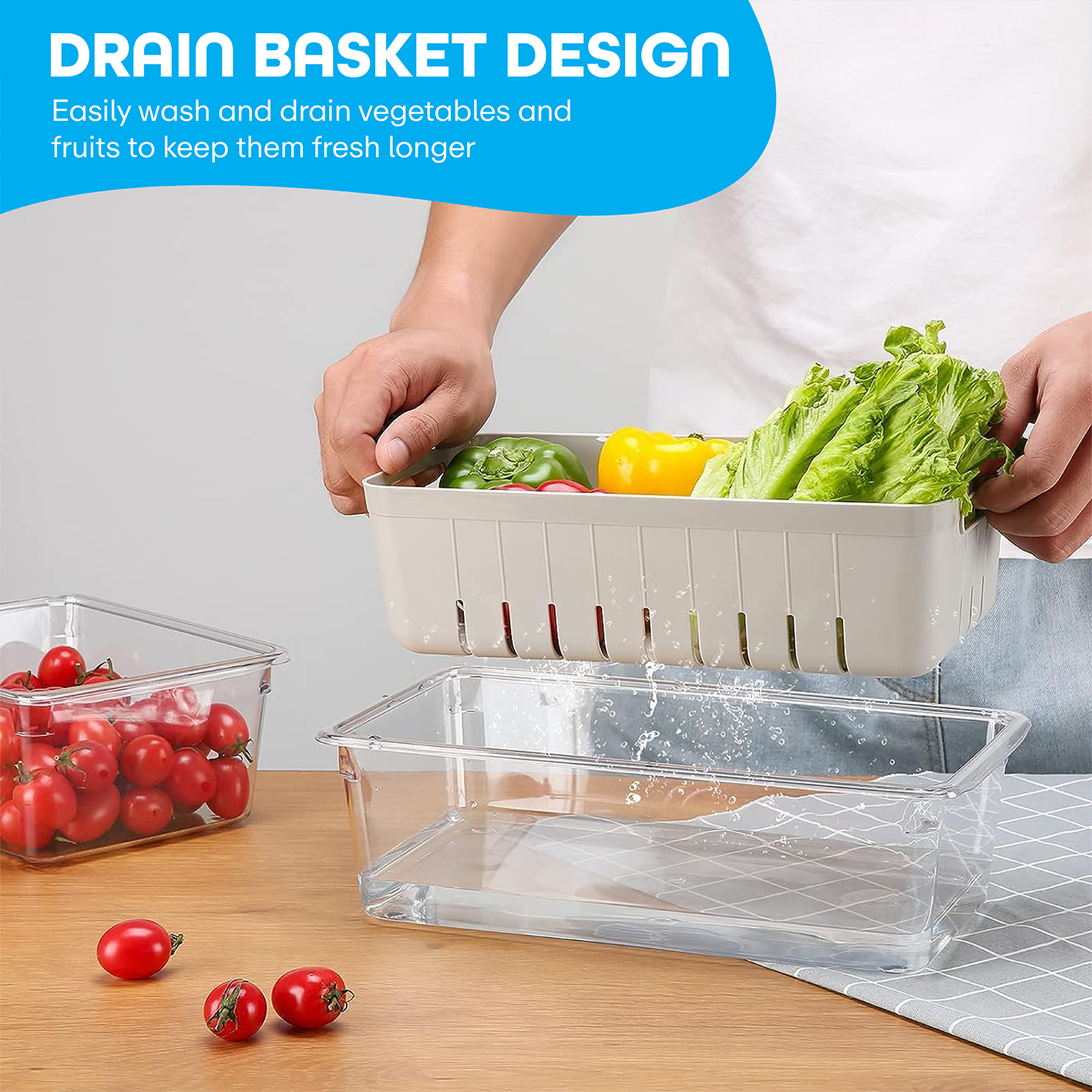 Prime Pick Strainer Organizer Box