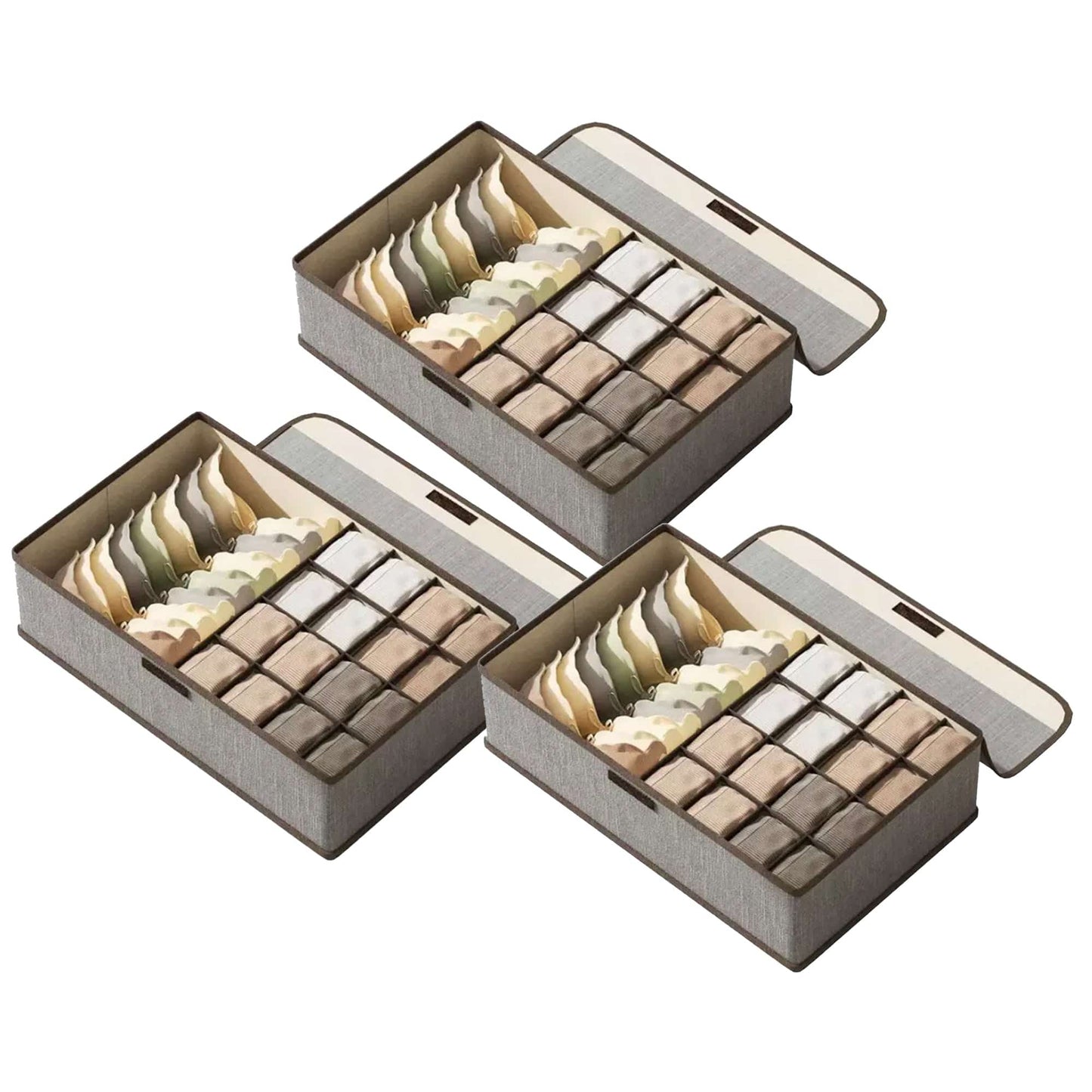 Prime Pick Undergarment 17 Divider Closet Organizer