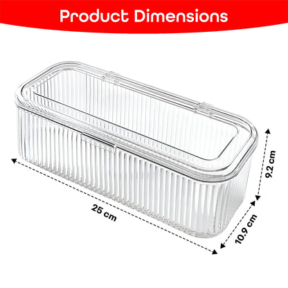 PRIME PICK Transparent Multi-Purpose Beauty Organizer