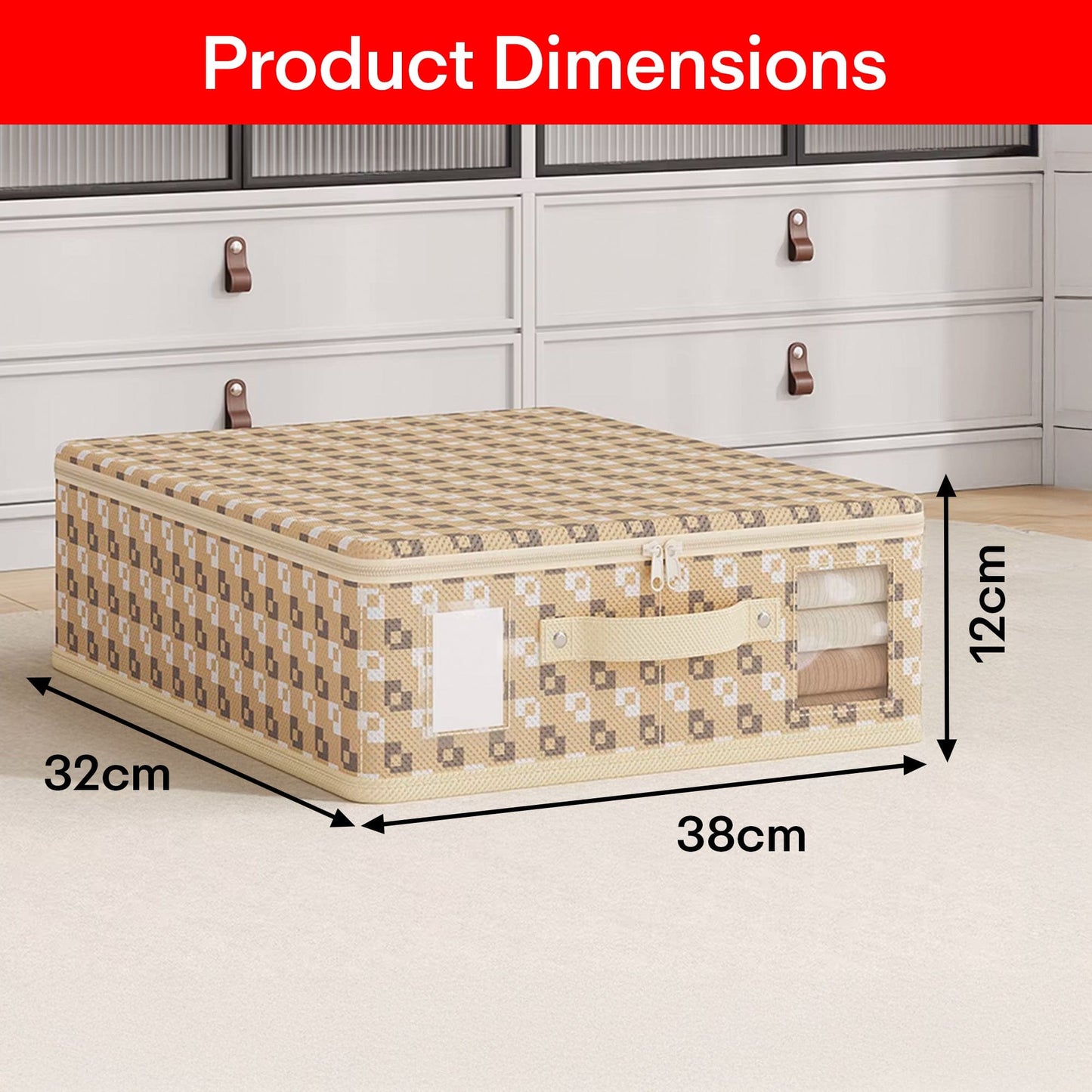 Prime Pick Non-Woven Wardrobe Cloth Organizer