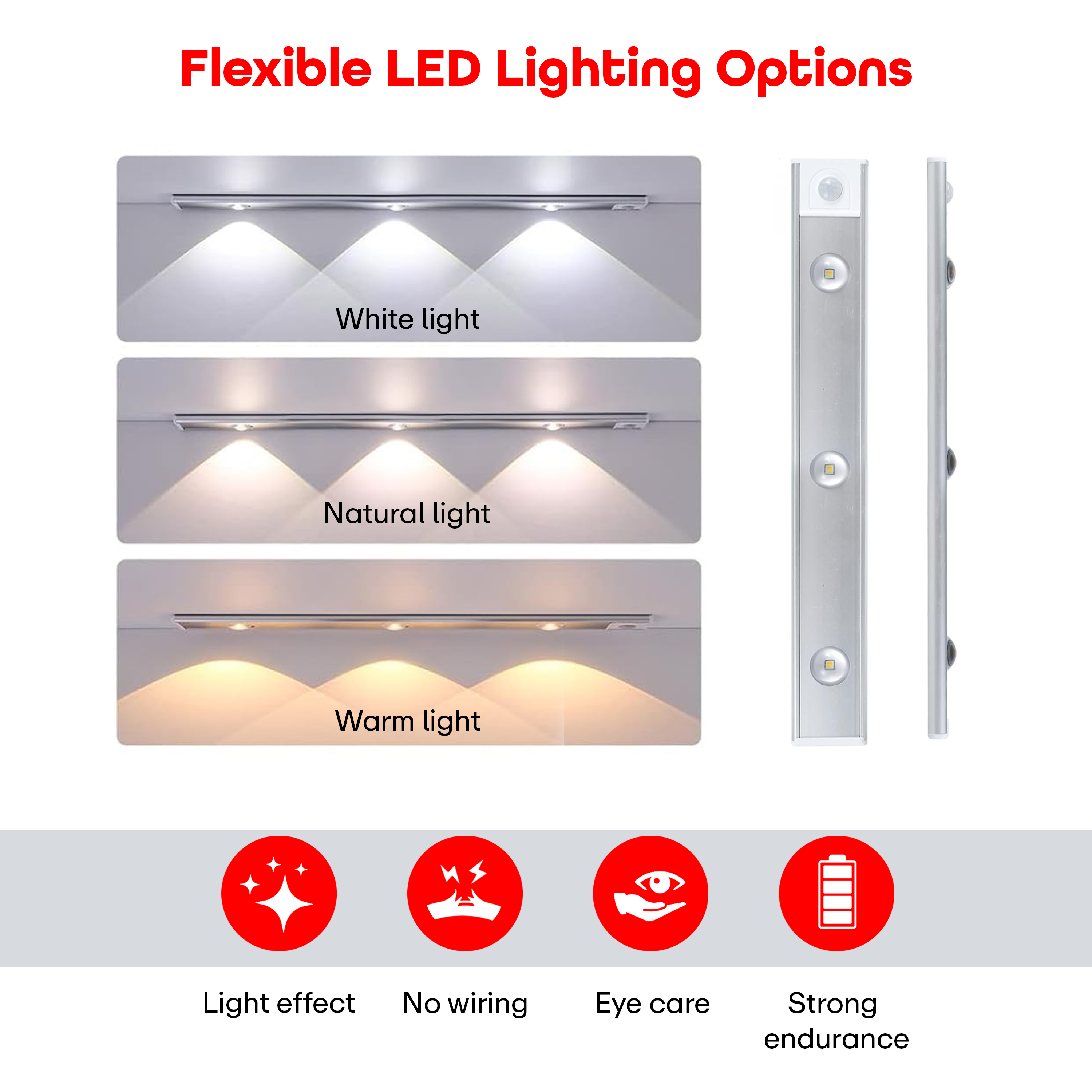 Prime Pick Acrylonitrile Butadiene Styrene Cabinet Light