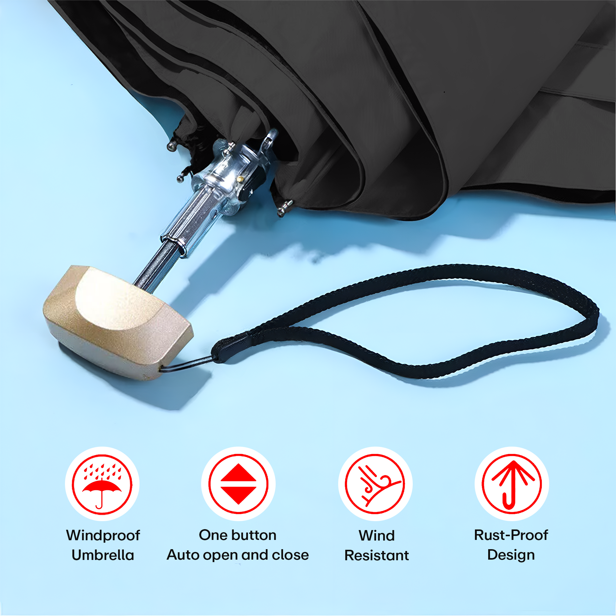 Prime Pick Compact Mini Travel Umbrella