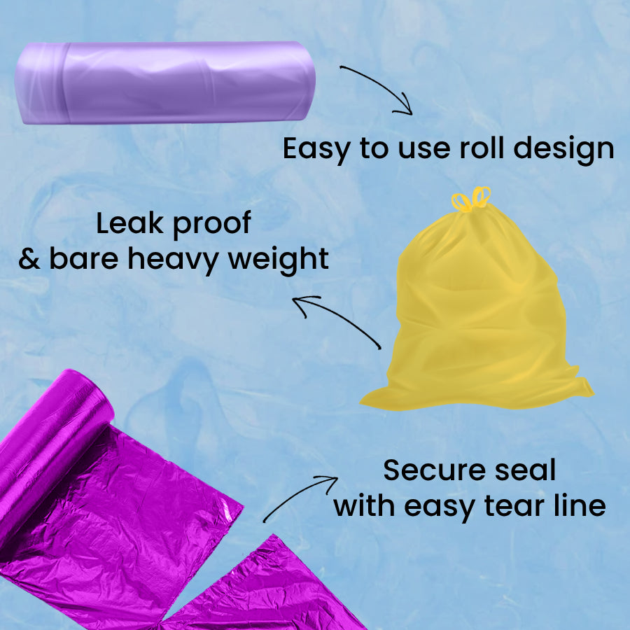 Disposable Drawstring Trash Bag