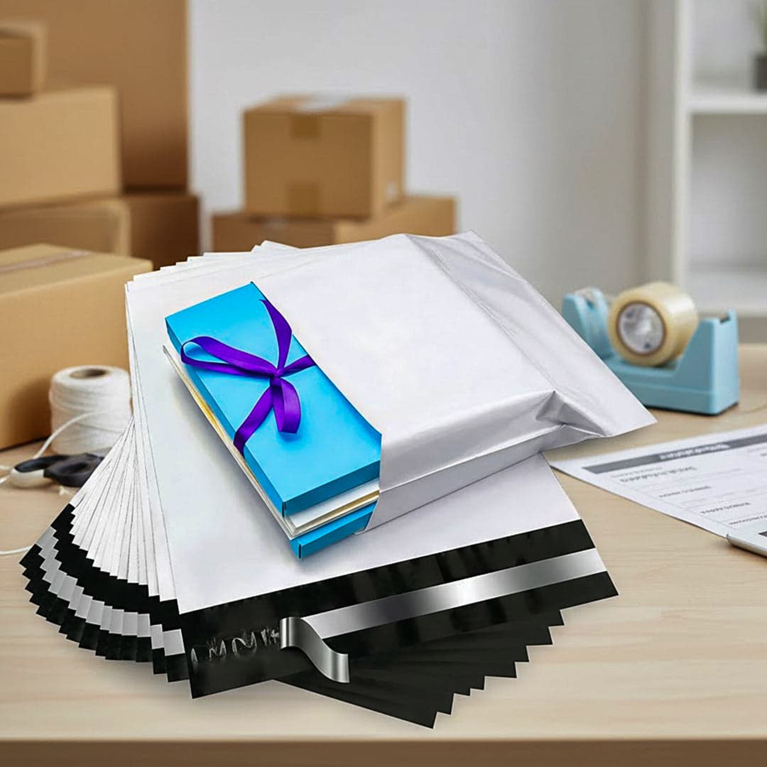 Prime Pick Tamper Proof Courier Bags 10X14 Inches Pack Of-100