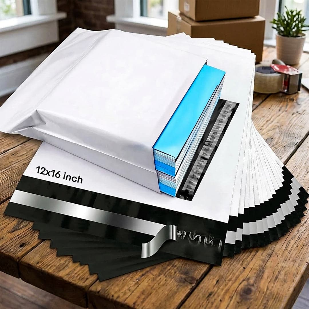 Prime Pick Tamper Proof Courier Bags 12X16 Inches Pack Of-100