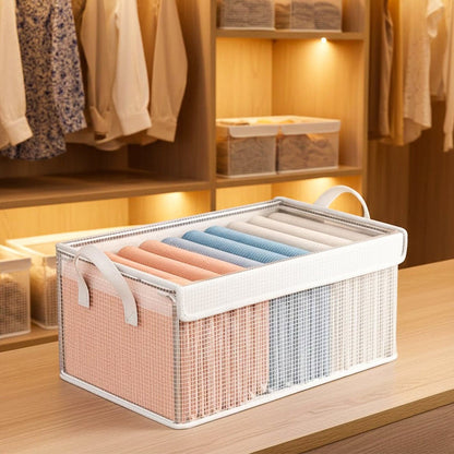 Prime Pick Storage Box Zip Cloth Organizer