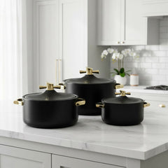 Prime Pick Luxury Casserole Set of-3  (1L + 2L + 3.5L)