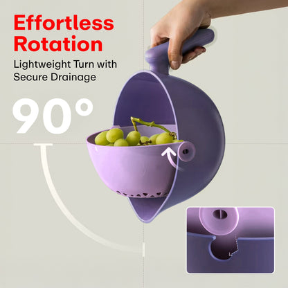 Prime Pick Vegetable/Fruit/Rice Wash Drain Basket – 2000ml