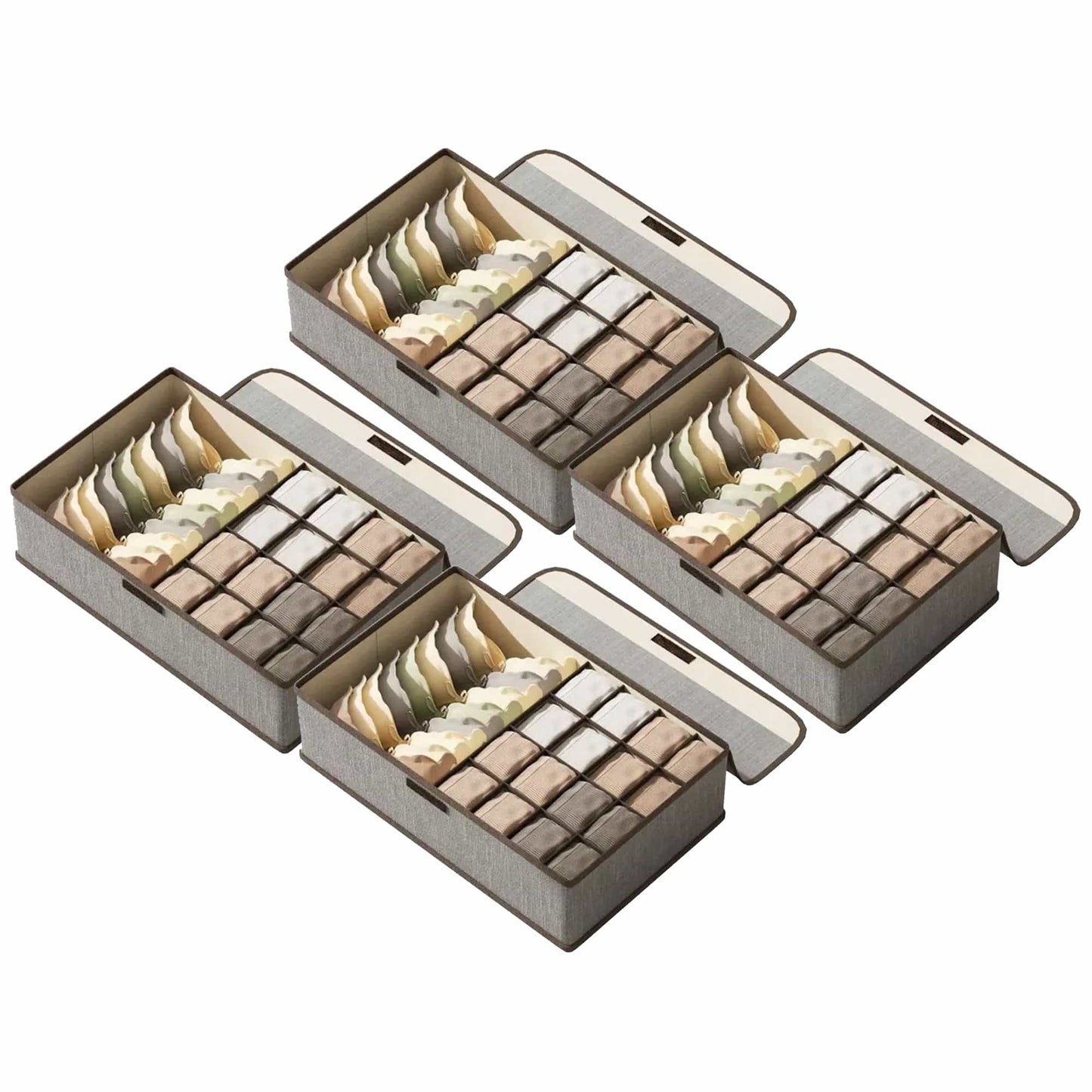 Prime Pick Undergarment 17 Divider Closet Organizer