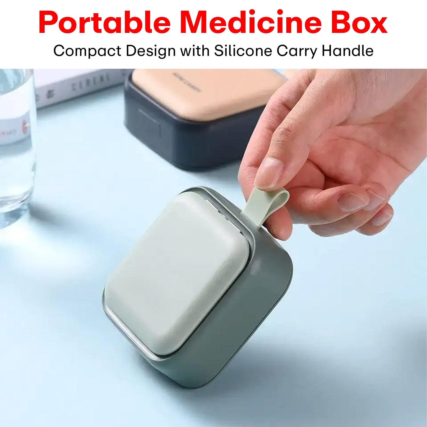 Prime Pick Pill Medicine Organizer – Set of 2