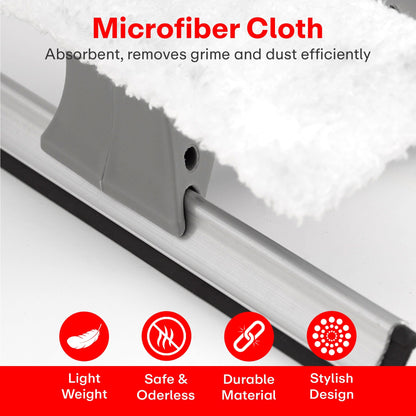 Prime Pick 3 in 1 Glass/Window Cleaner Tool with Spray Bottle