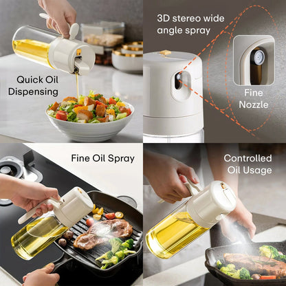 Prime Pick Oil Dispenser – 550ml White