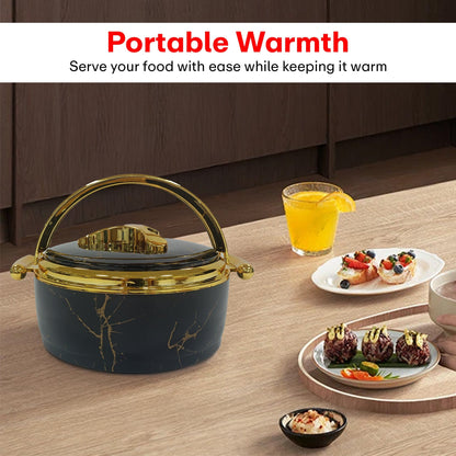 Prime Pick Premium Marble Finish Casserole Set of-3 (1.5L+2L+2.5L)