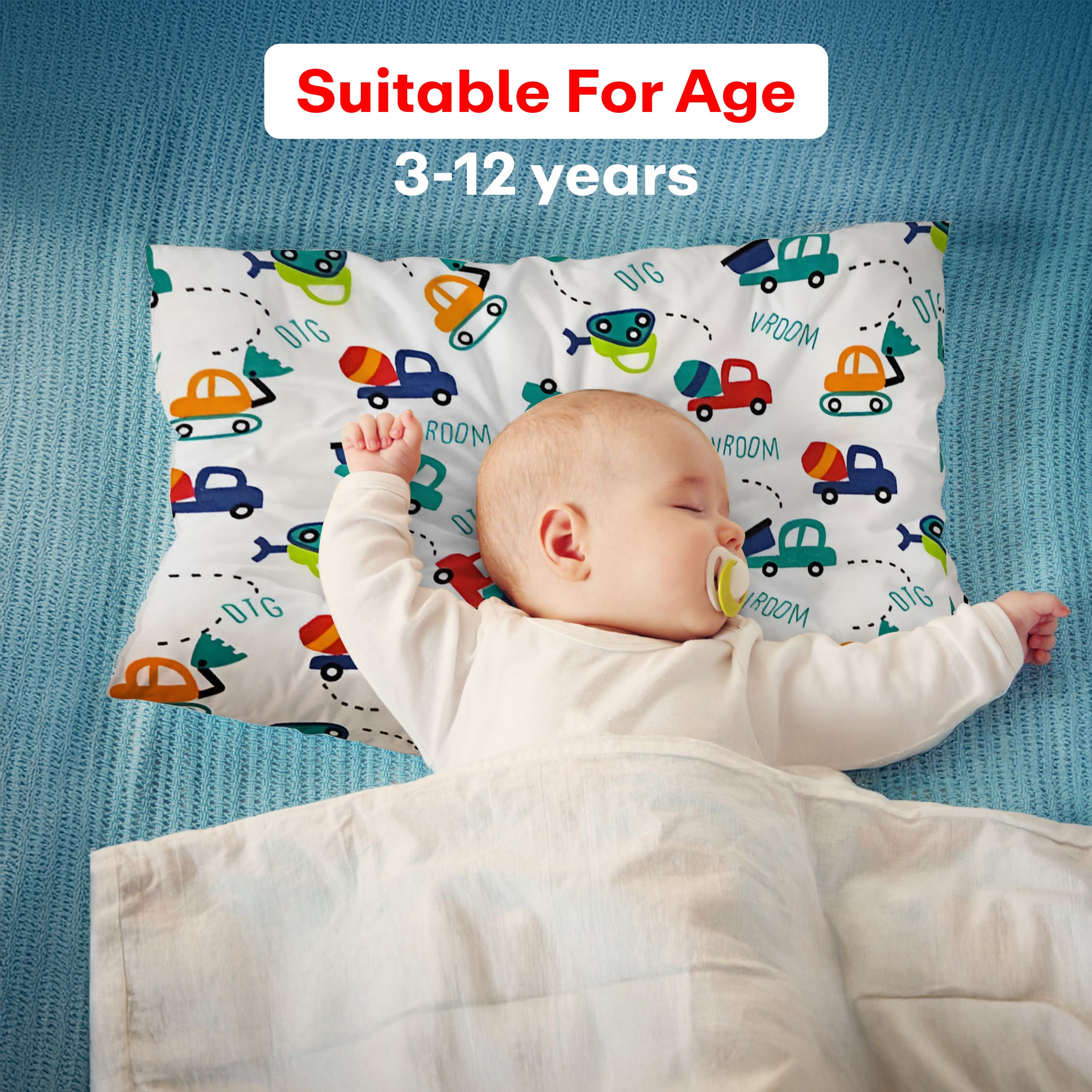 Prime Pick Memory Foam Pillow For Child (Kids)