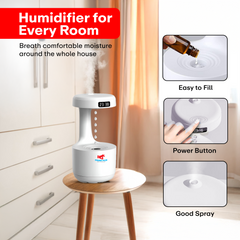 Prime Pick Water Droplet Humidifier (Whispering Water)