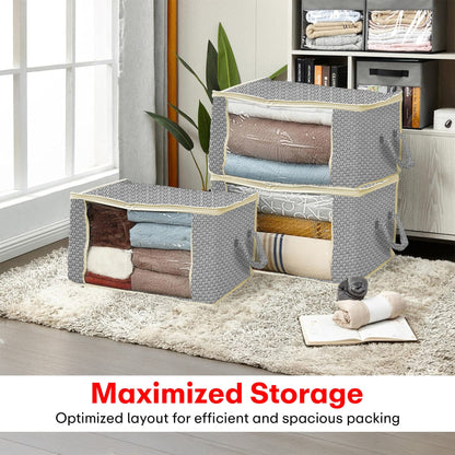 Prime Pick Lock Pattern Cloth Orgainzer Large