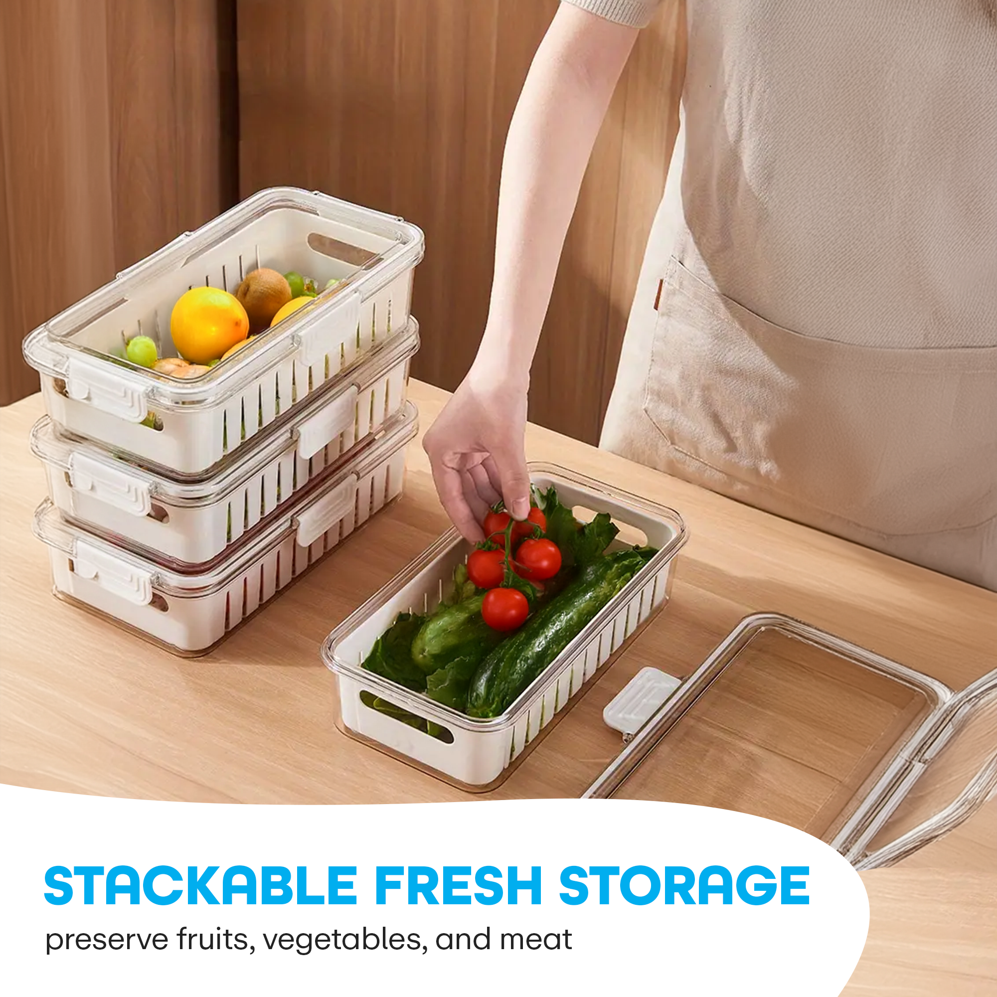 Prime Pick Strainer Organizer Box