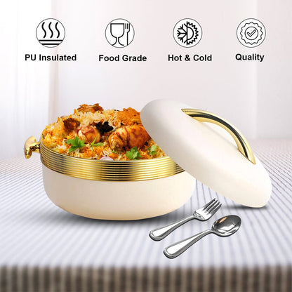 Prime Pick Elegant Matte Insulated Casserole Set of 3 (3.5L+2L+1L)