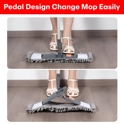 Prime Pick Flat Plastic Cotton Wet and Dry Floor Mop