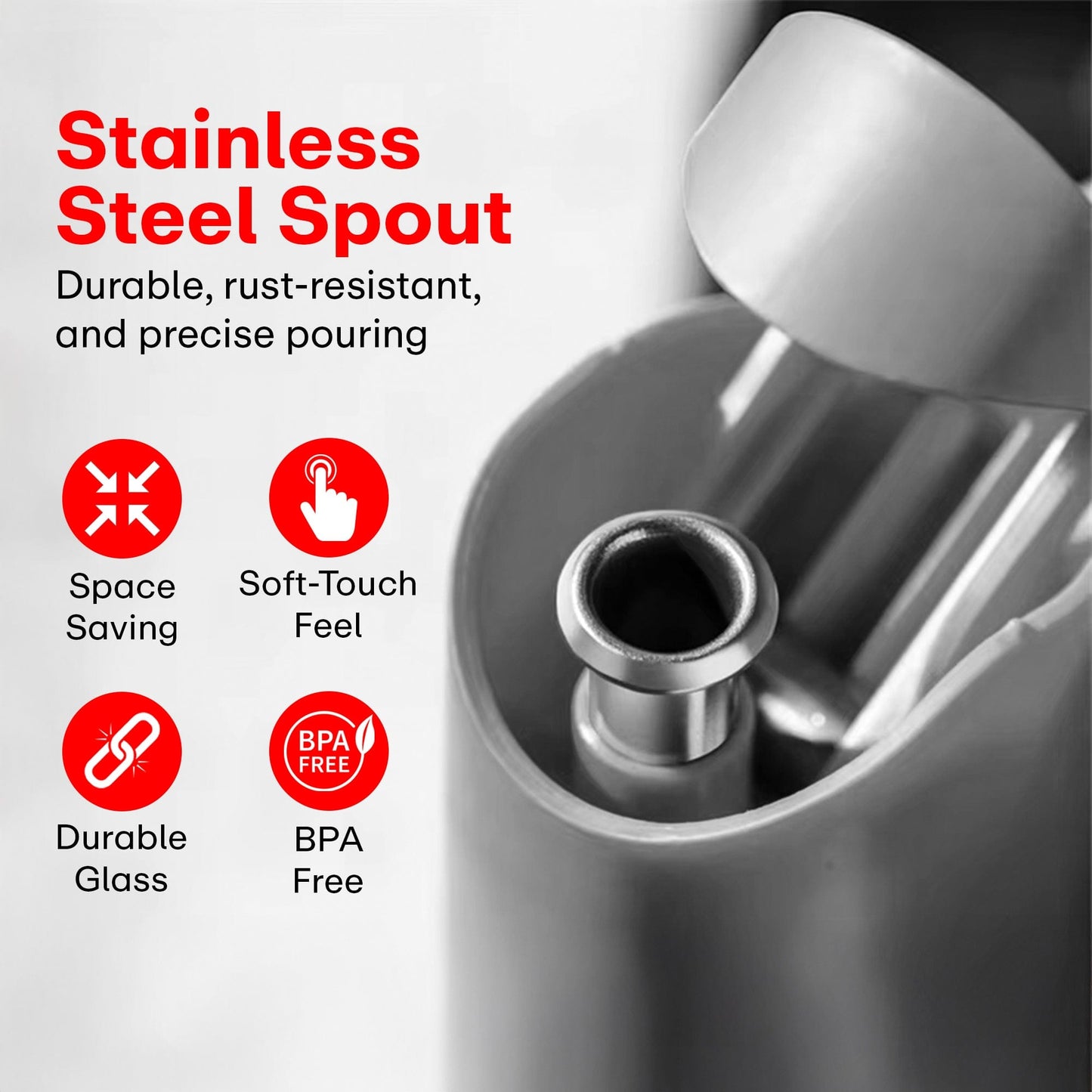 Prime Pick Oil Dispenser Set of 2 – 500ml Each