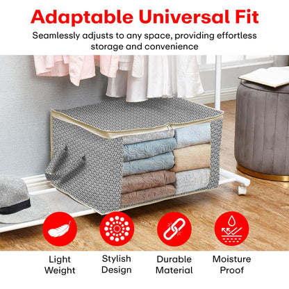 Prime Pick Lock Pattern Cloth Orgainzer Large