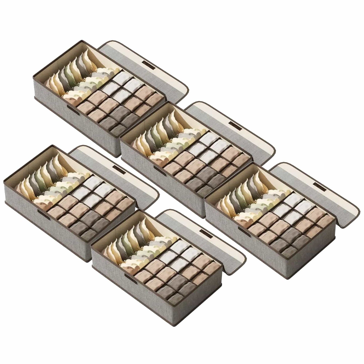 Prime Pick Undergarment 17 Divider Closet Organizer