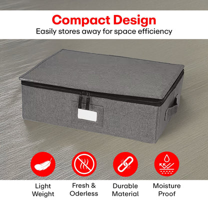 Prime Pick 12 Tea/Coffee Mugs Sets Storage Box With Lid