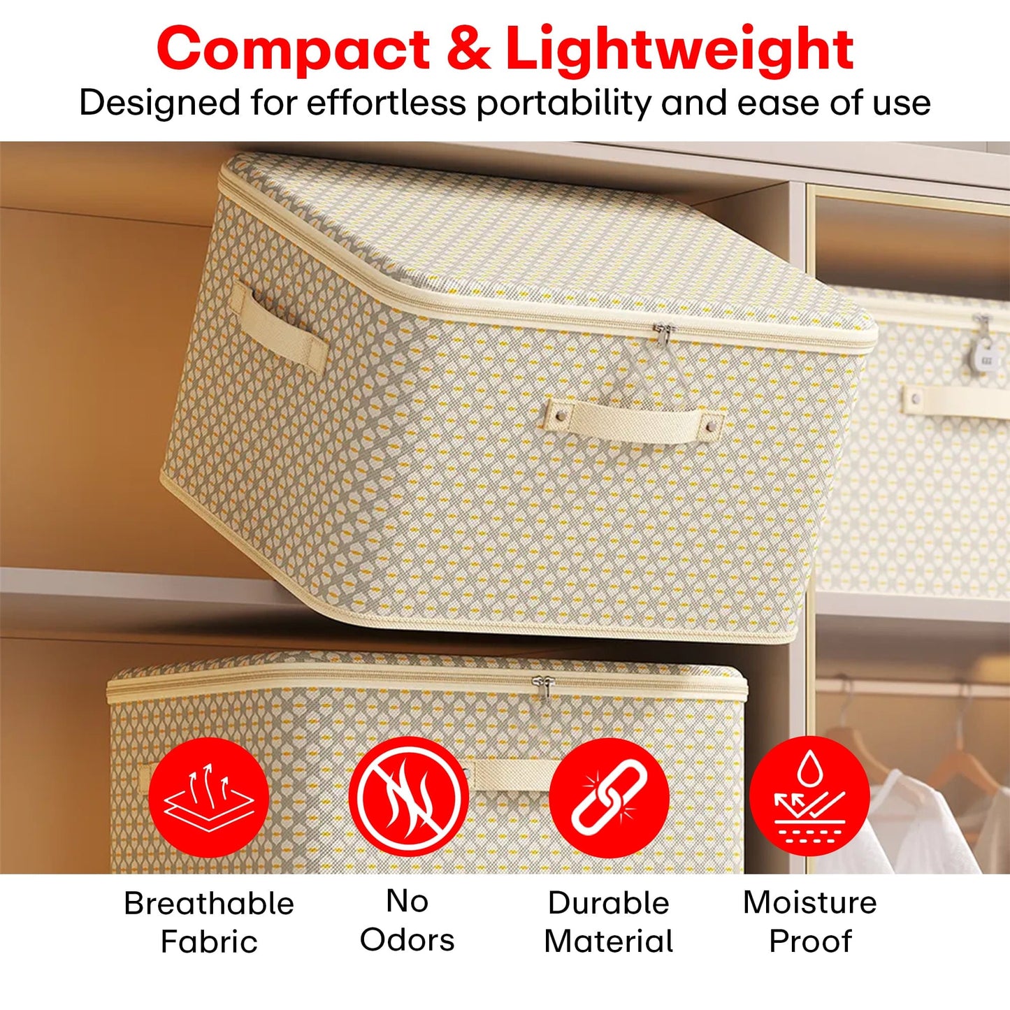 Prime Pick Storage Box & Printing Cloth Organizer