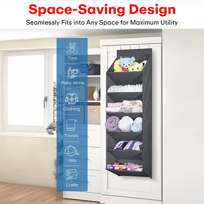 Prime Pick 6Layer Back Door Shoe Hanging Organizer