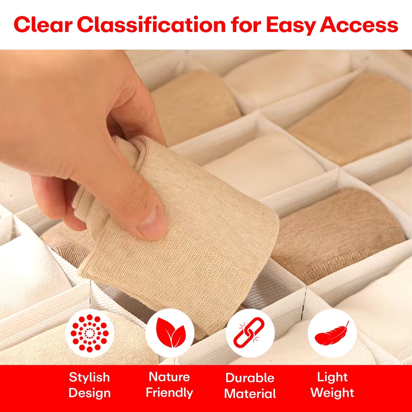 Prime Pick Xl Wardrobe Closet Organizer For Clothes Storage Set Of 3