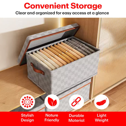 Prime Pick Storage Box & Cloth Organiser