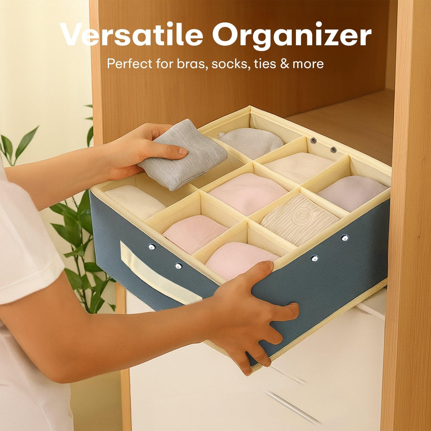 Prime Pick 9 Compartments Storage Box