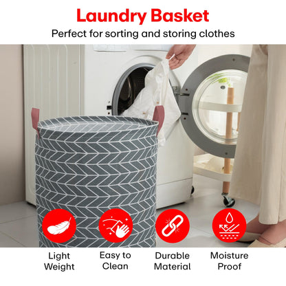 Prime Pick Cotton Foldable Laundry Bag For Cloths
