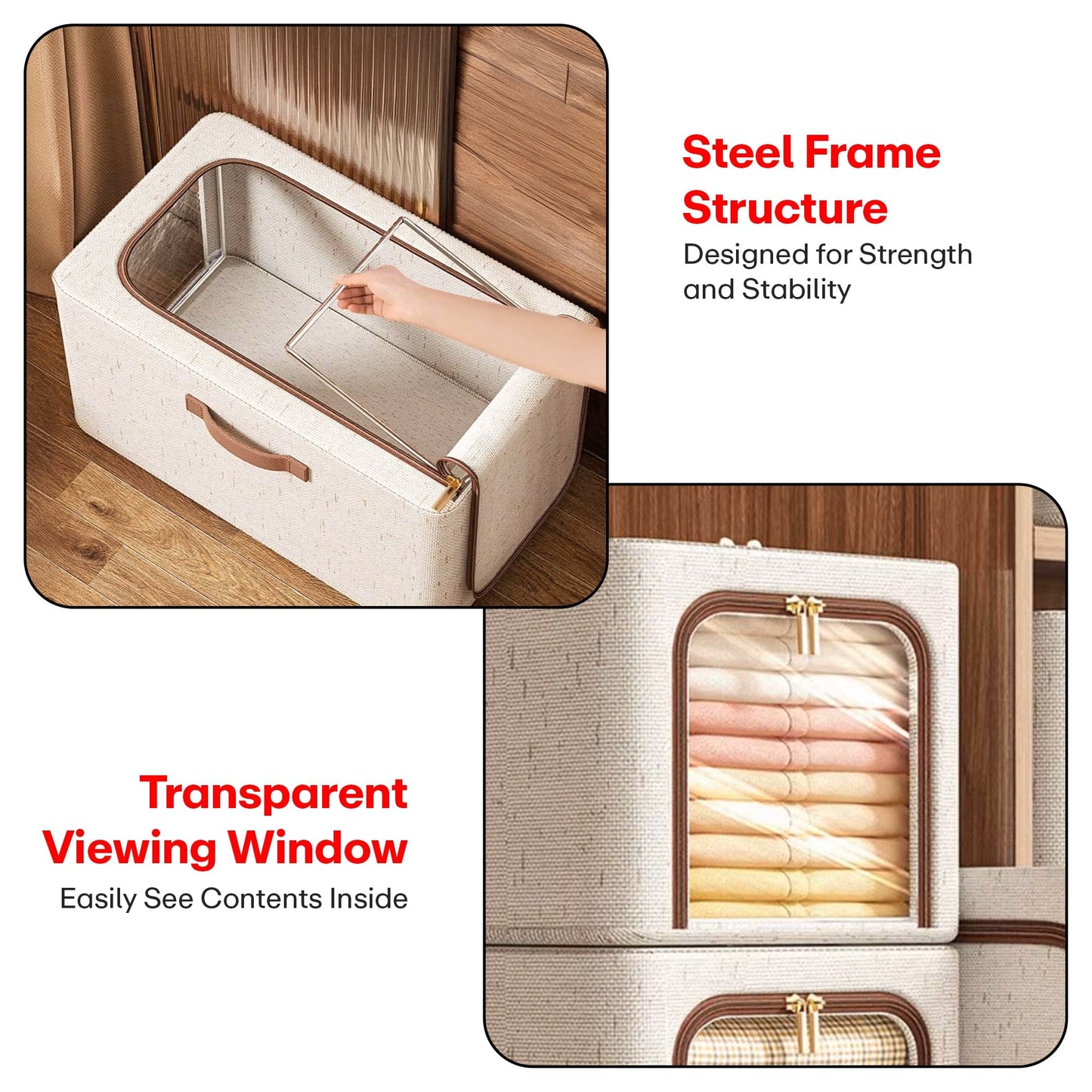 Prime Pick Cloth Organiser With Lid