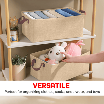 Prime Pick Foldable Cloth Organizer without Lid