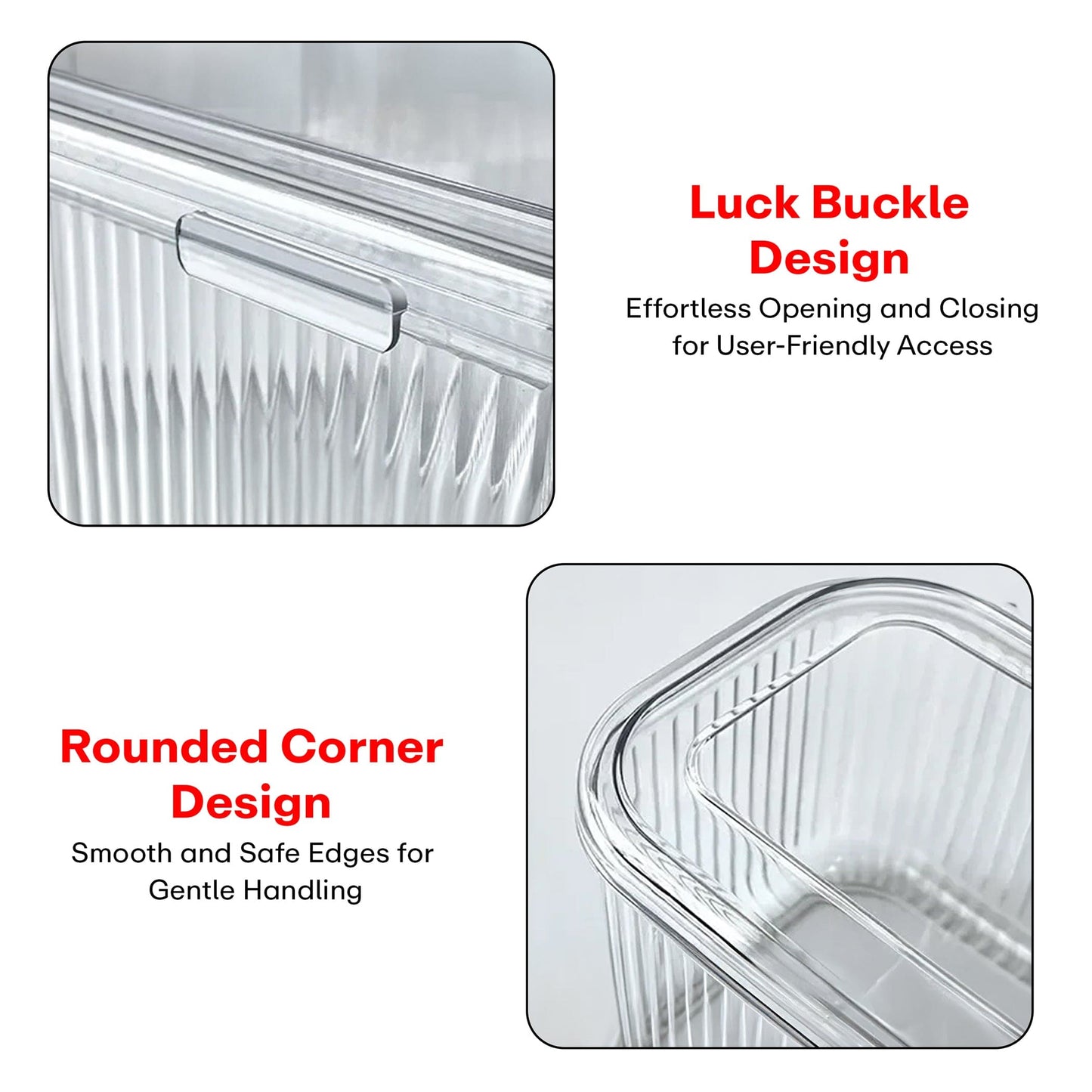 PRIME PICK Transparent Multi-Purpose Beauty Organizer
